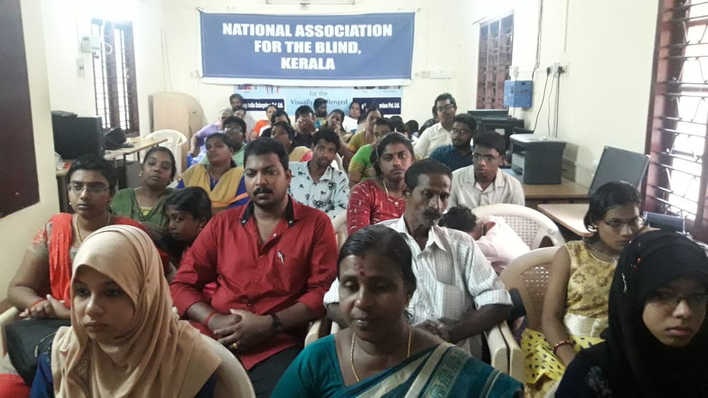 An Awareness Program Conducted At NAB Kerala Campus For Visually ...